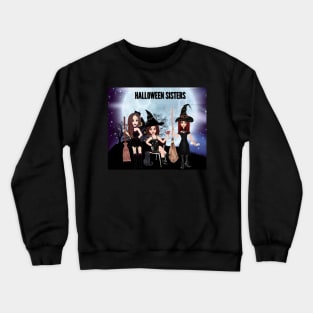 1Halloween Sisters Crewneck Sweatshirt